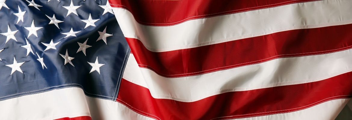 USA Fahne Format TopImage