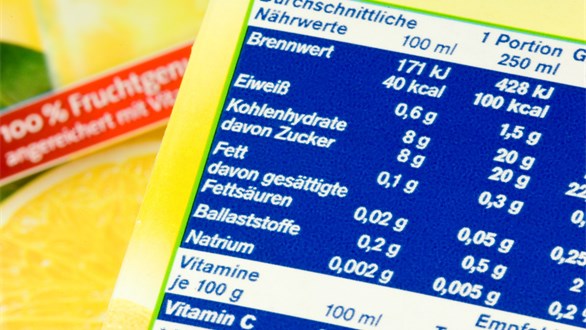 Bild zu Informationen zur Lebensmittelkennzeichnung